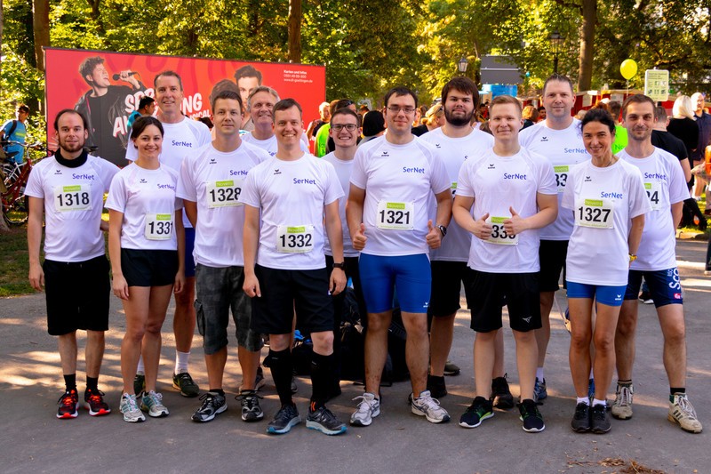 Team SerNet at Altstadtlauf