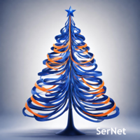 Abstract Christmas Tree