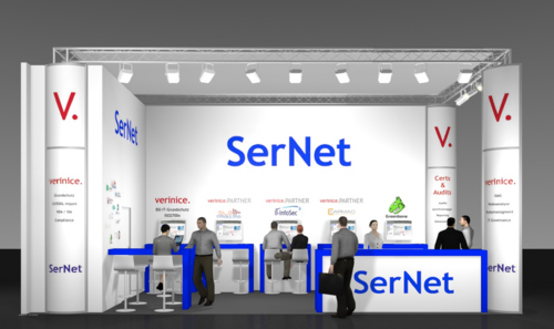 SerNet-Stand auf der it-sa 2015
