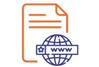 Domain contract icon