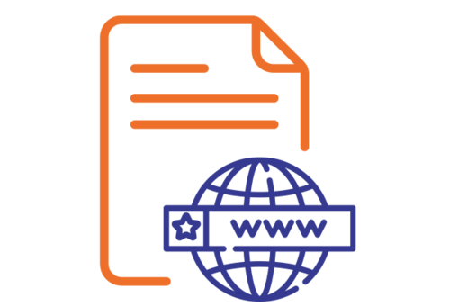 Domain contract icon