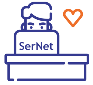 Icon Arbeiten bei SerNet Icon Arbeiten bei SerNet